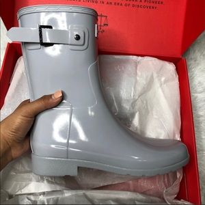 Hunter Refined Short Gloss Rain Boot